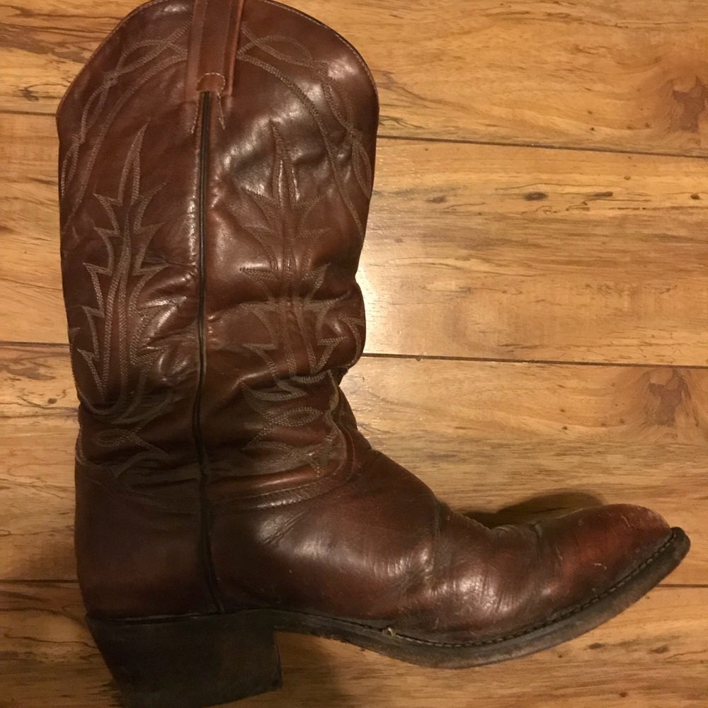Sleek cowboy boots